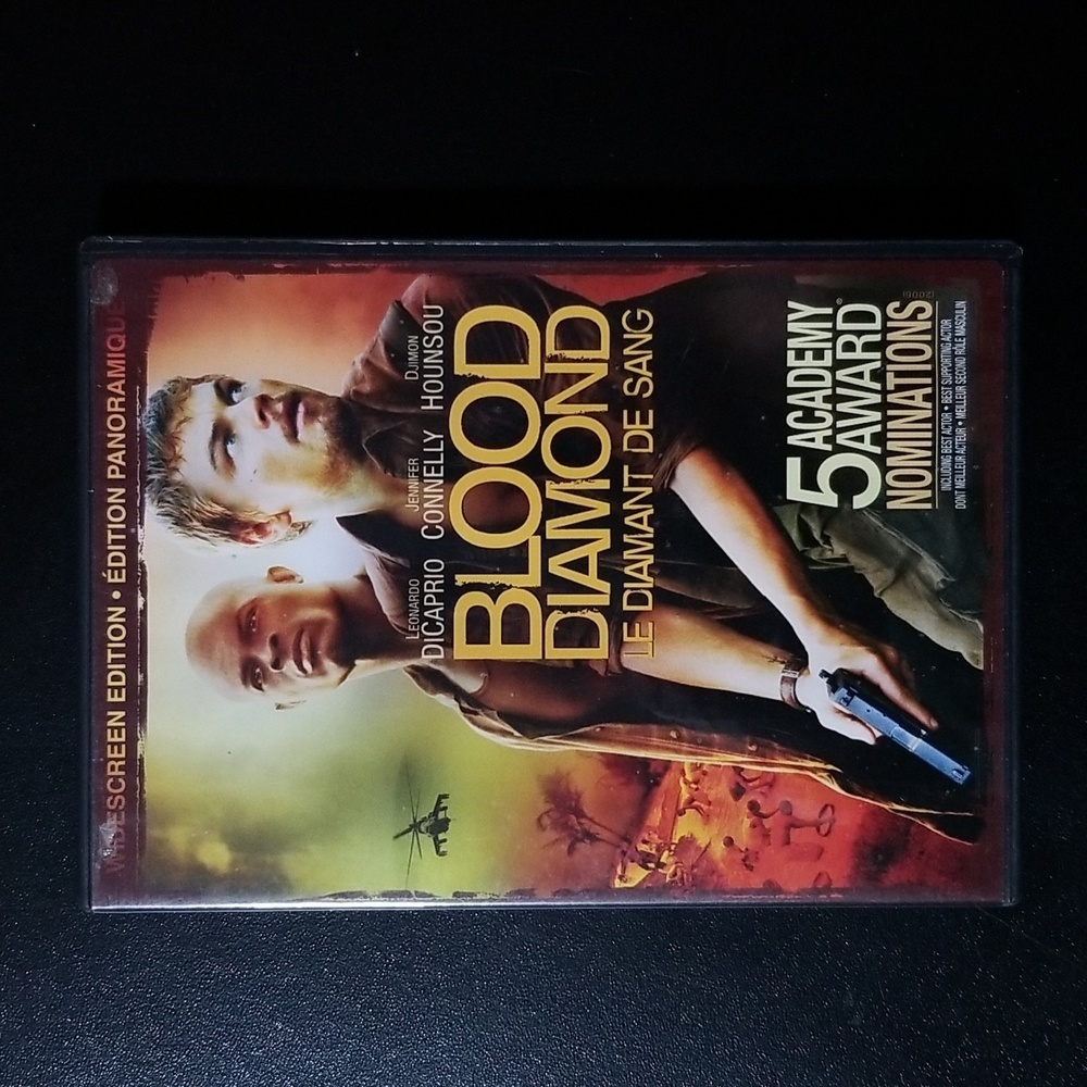 4/$20 Blood Diamond Widescreen Edition DVD